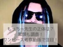 もっちー先生の正体や素顔は？