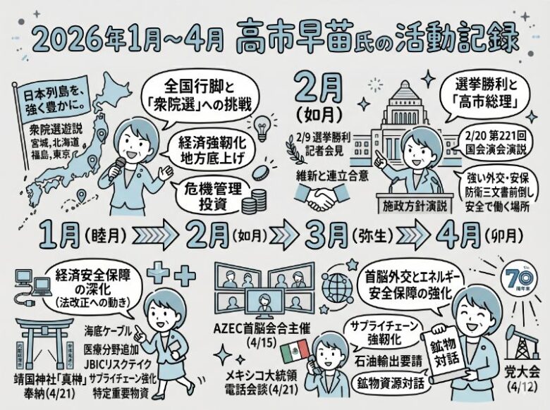 高市早苗の活動