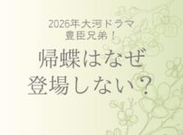 豊臣兄弟キャスト帰蝶は誰