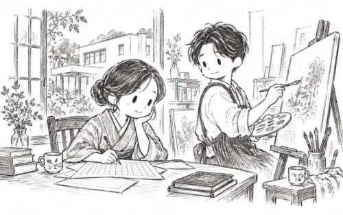 宇野千代東郷青児の同棲生活