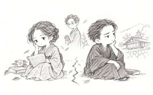 宇野千代と尾崎士郎の別れ1