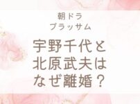 宇野千代と北原武夫はなぜ離婚したのか