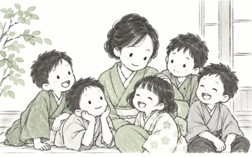宇野千代の家族構成２