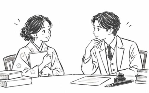 宇野千代と尾崎士郎の出会い