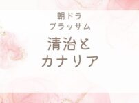 ブラッサム清治はなぜカナリアにこだわる？カナリアの意味を考察