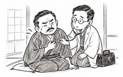 清治の死因は心臓病？